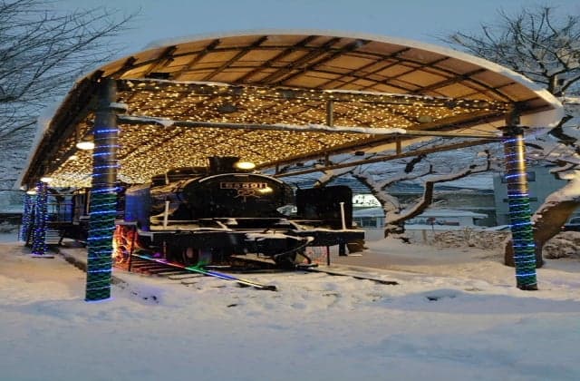 機関車イルミネーション