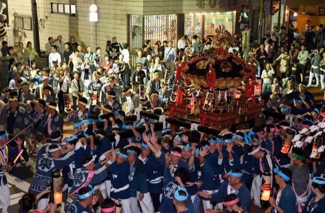 阿伎留神社例大祭