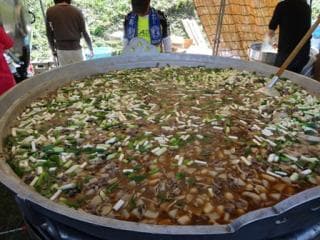 長井1000人いも煮会