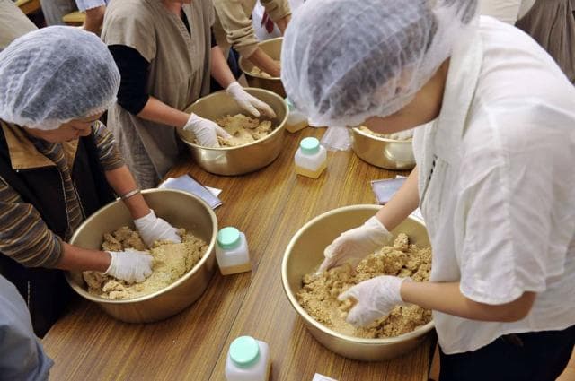 味噌作り体験