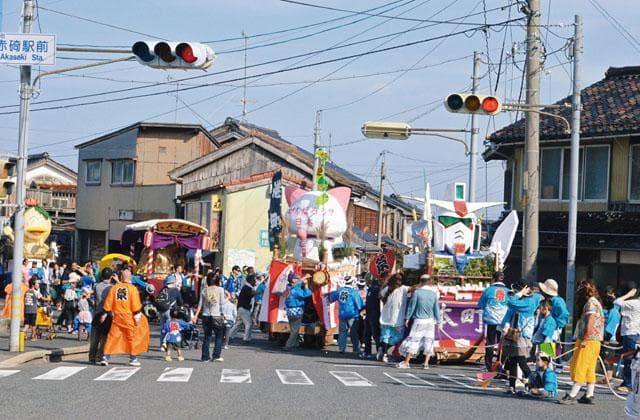 山車巡行