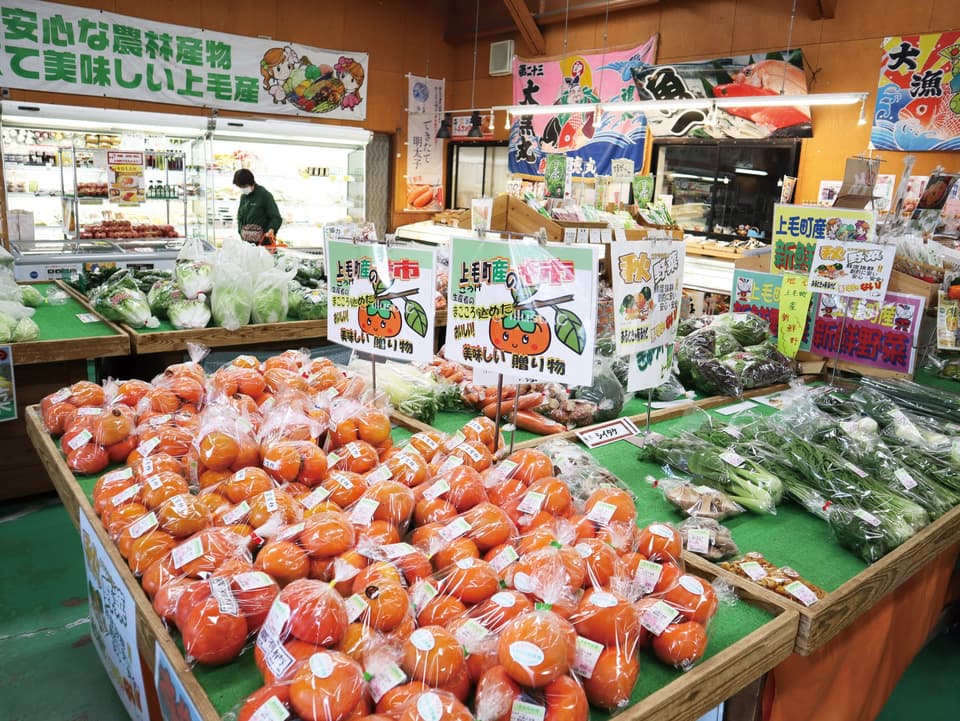 新鮮野菜が豊富です