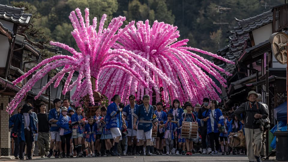 美濃まつり 花みこし